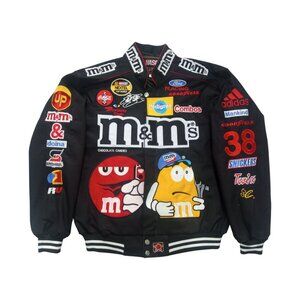 Vintage M&M Racing Jacket – Size L – Motorsport Inspired